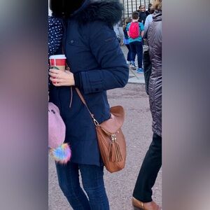 Donna Karan Women's Blue Utility Jacket